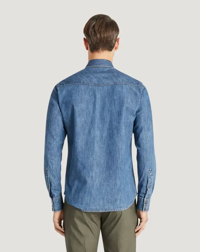 Pantaloni Torino Camicia in denim 2025