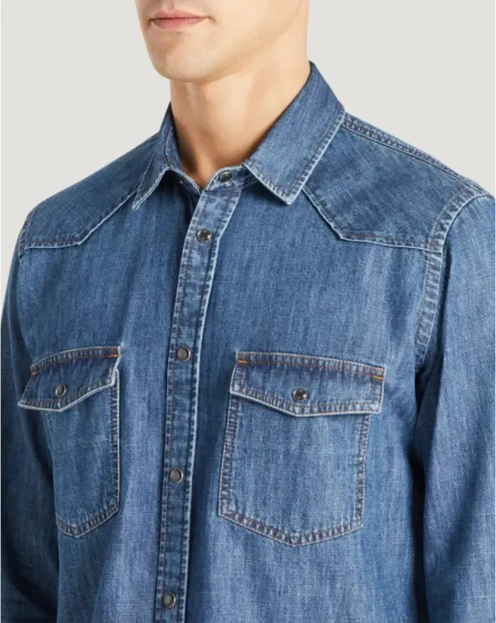 Pantaloni Torino Camicia in denim 2025