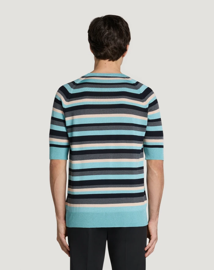 Pantaloni Torino Maglia in cotone e viscosa Qualità