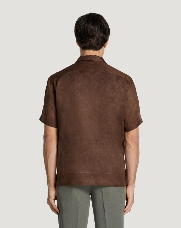 Pantaloni Torino Camicia in lino Affare Del Giorno