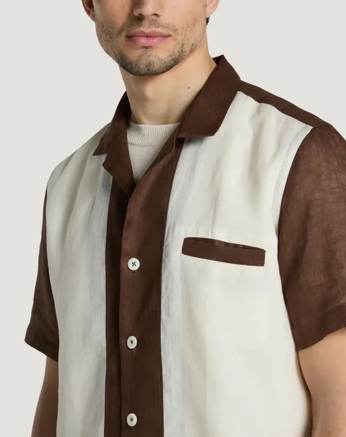 Pantaloni Torino Camicia in lino Affare Del Giorno
