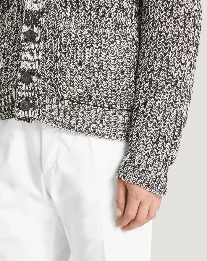 Pantaloni Torino Cardigan in cotone bio Prezzo Ridotto