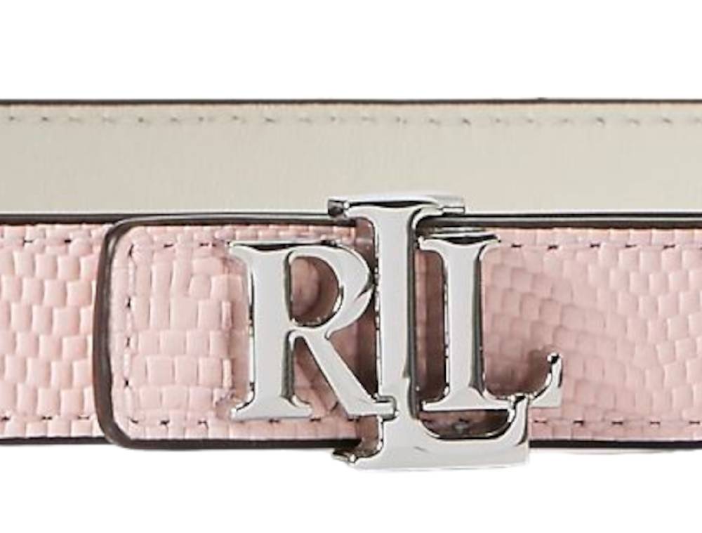 LAUREN RALPH LAUREN Cintura reversibile goffrata con logo 412935629001 SKU: 412935629001 Offerta migliore