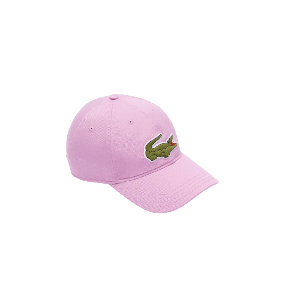 LACOSTE BERRETTO UNISEX IN TWILL DI COTONE BIOLOGICO REGOLABILE LACOSTE ROSA RK9871IXV SKU: RK9871IXV Latest fashion