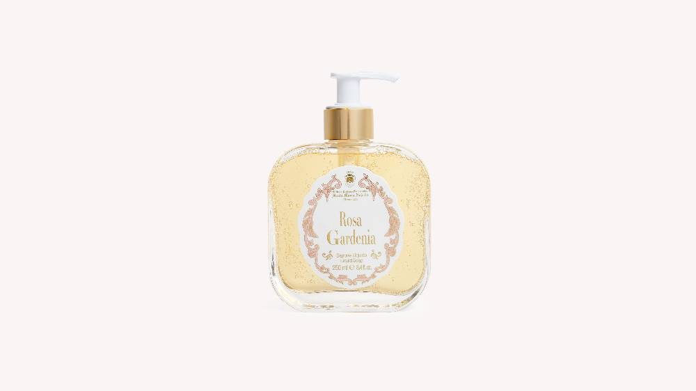 SANTA MARIA NOVELLA SAPONE LIQUIDO ROSA GARDENIA 250ML 3238001250ML SKU: 3238001250ML Esporta salva