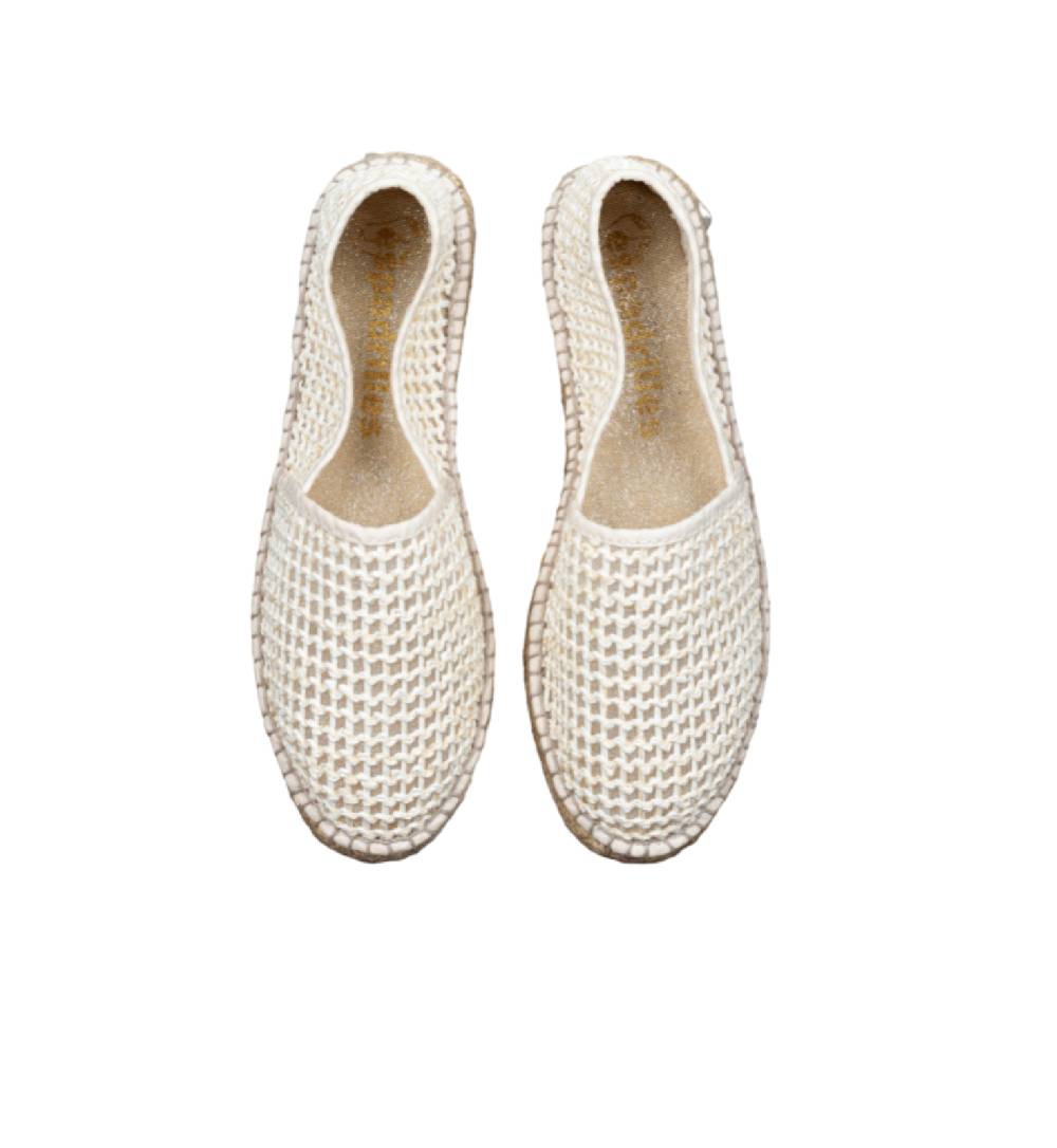 ESPADRILLES SLIP ON DENNY RETE BIANCA 1559119BLANCO SKU: 11559119BLANCO Offerta