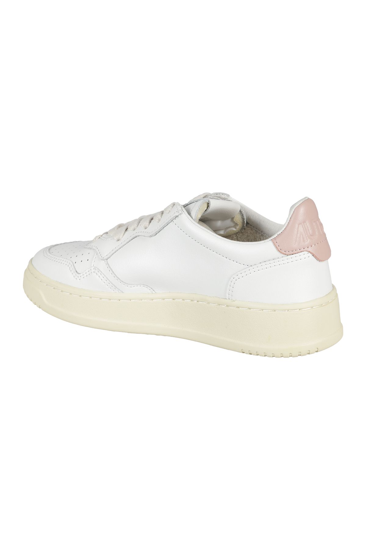 AUTRY Sneakers Medalist Low Women White Pink In Vendita