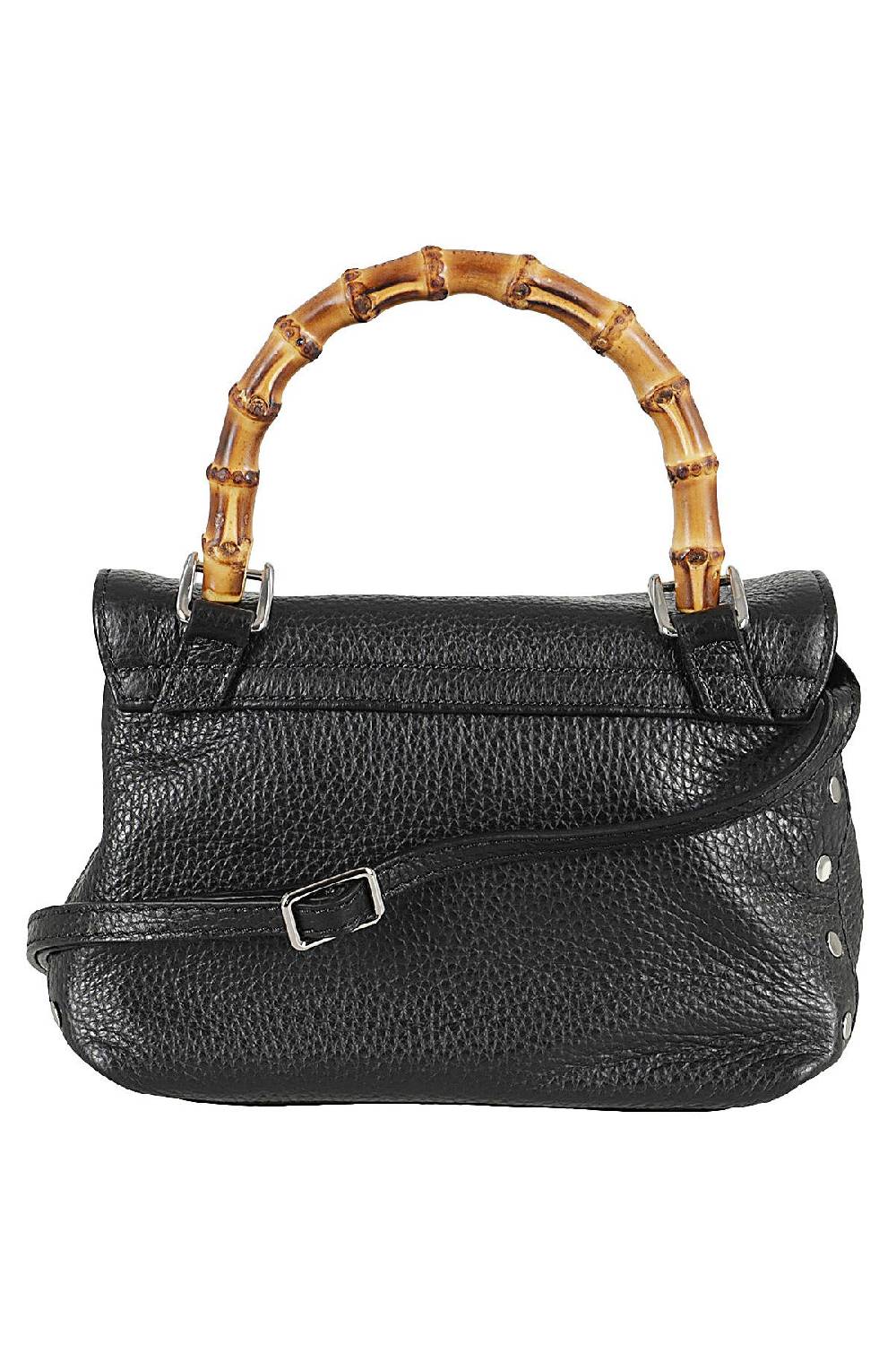 ZANELLATO Borsa Postina Daily Bamboo Baby Nera Moda
