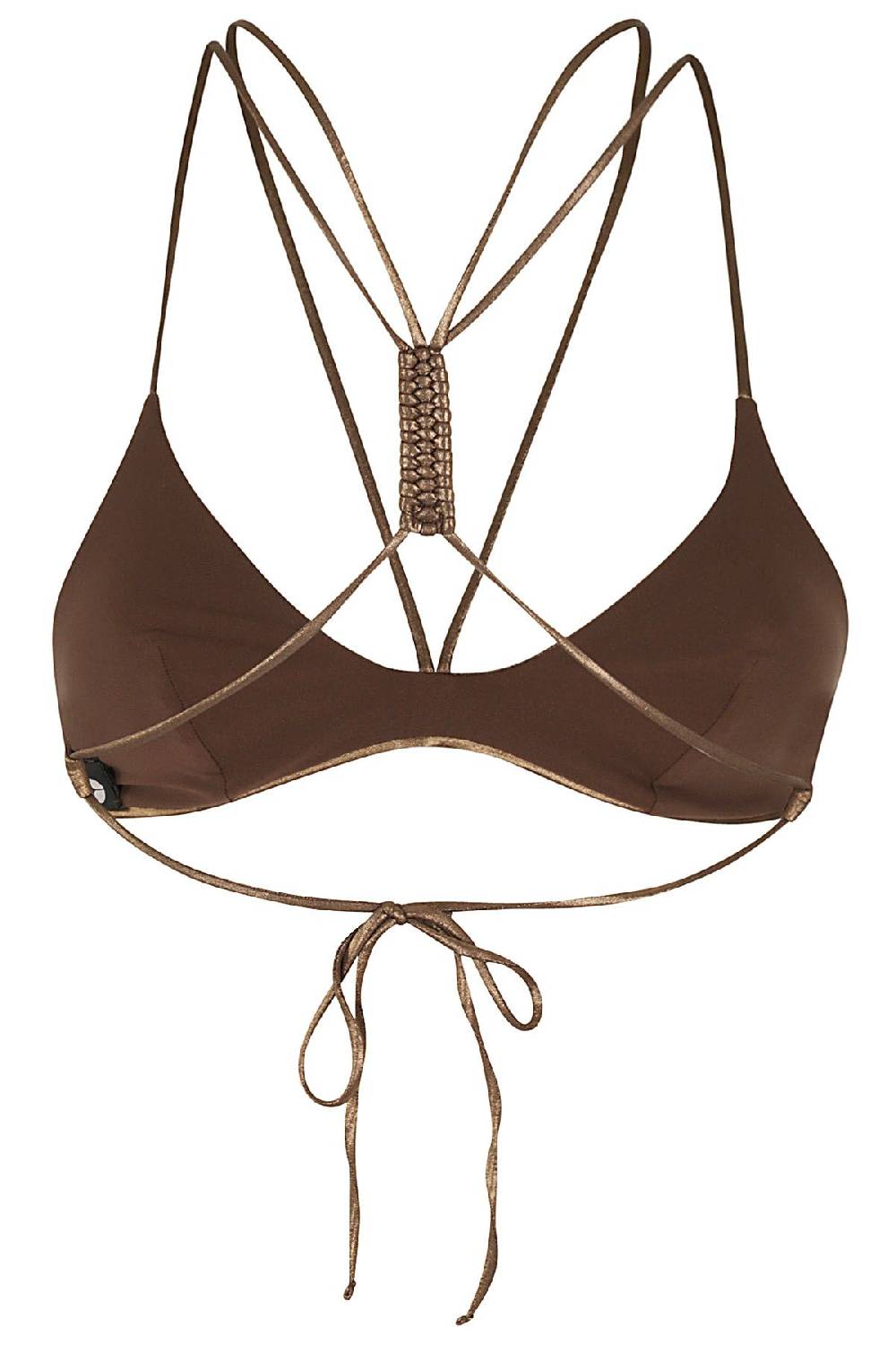 EXILIA Top Bikini Mana Pecan 2025