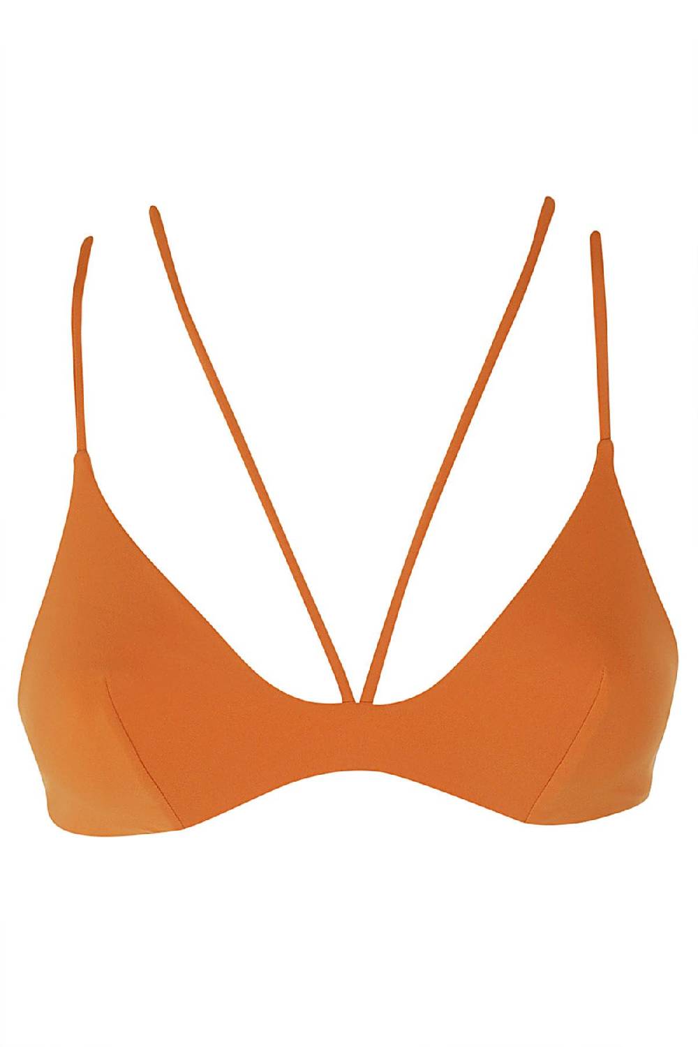 EXILIA Top Bikini Mana Arancio Nuovo