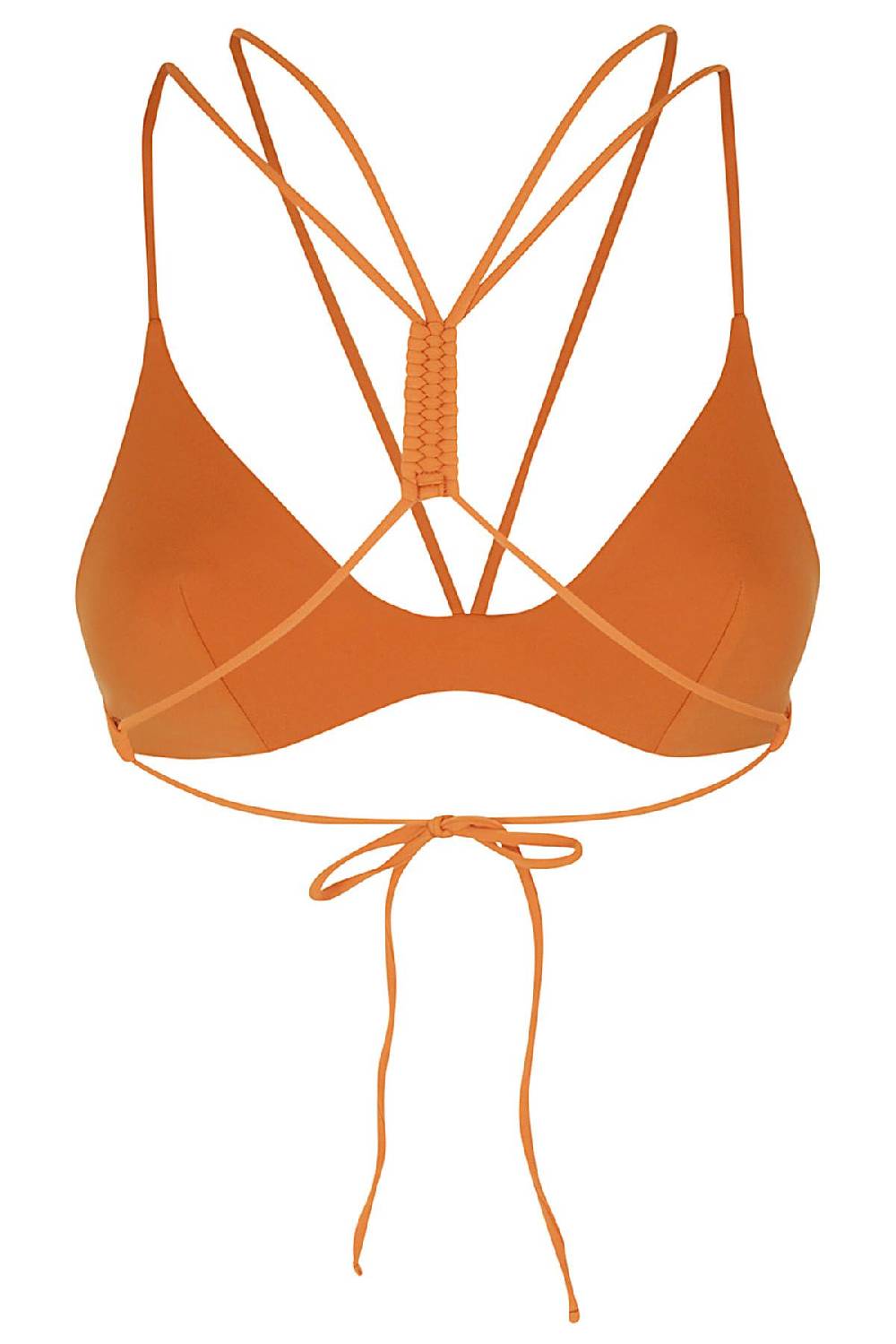 EXILIA Top Bikini Mana Arancio Nuovo
