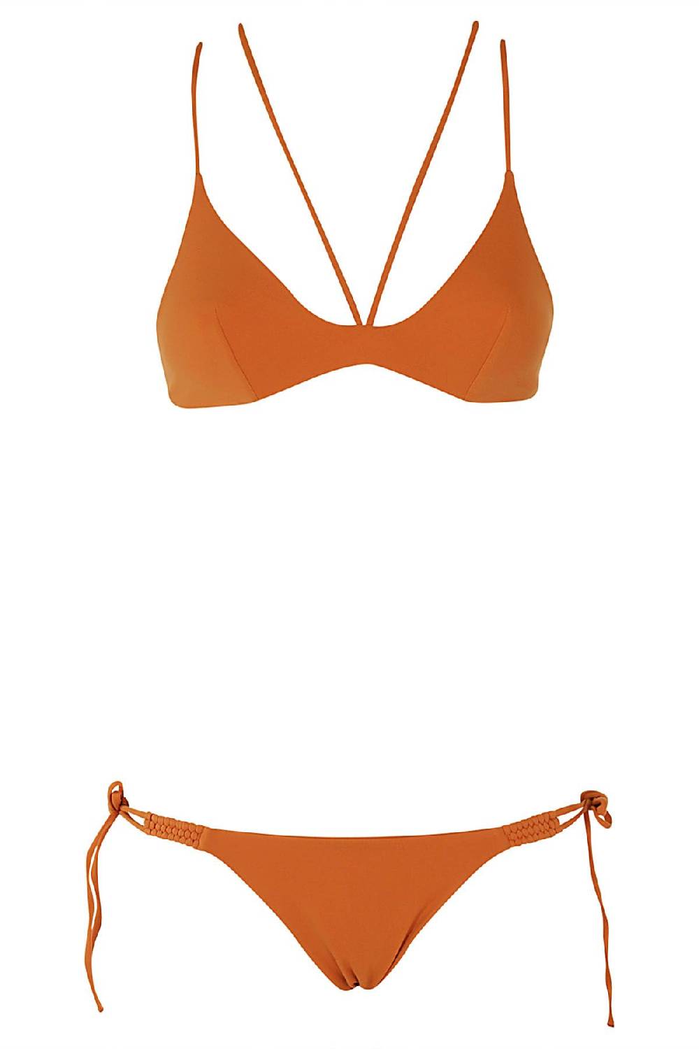 EXILIA Top Bikini Mana Arancio Nuovo