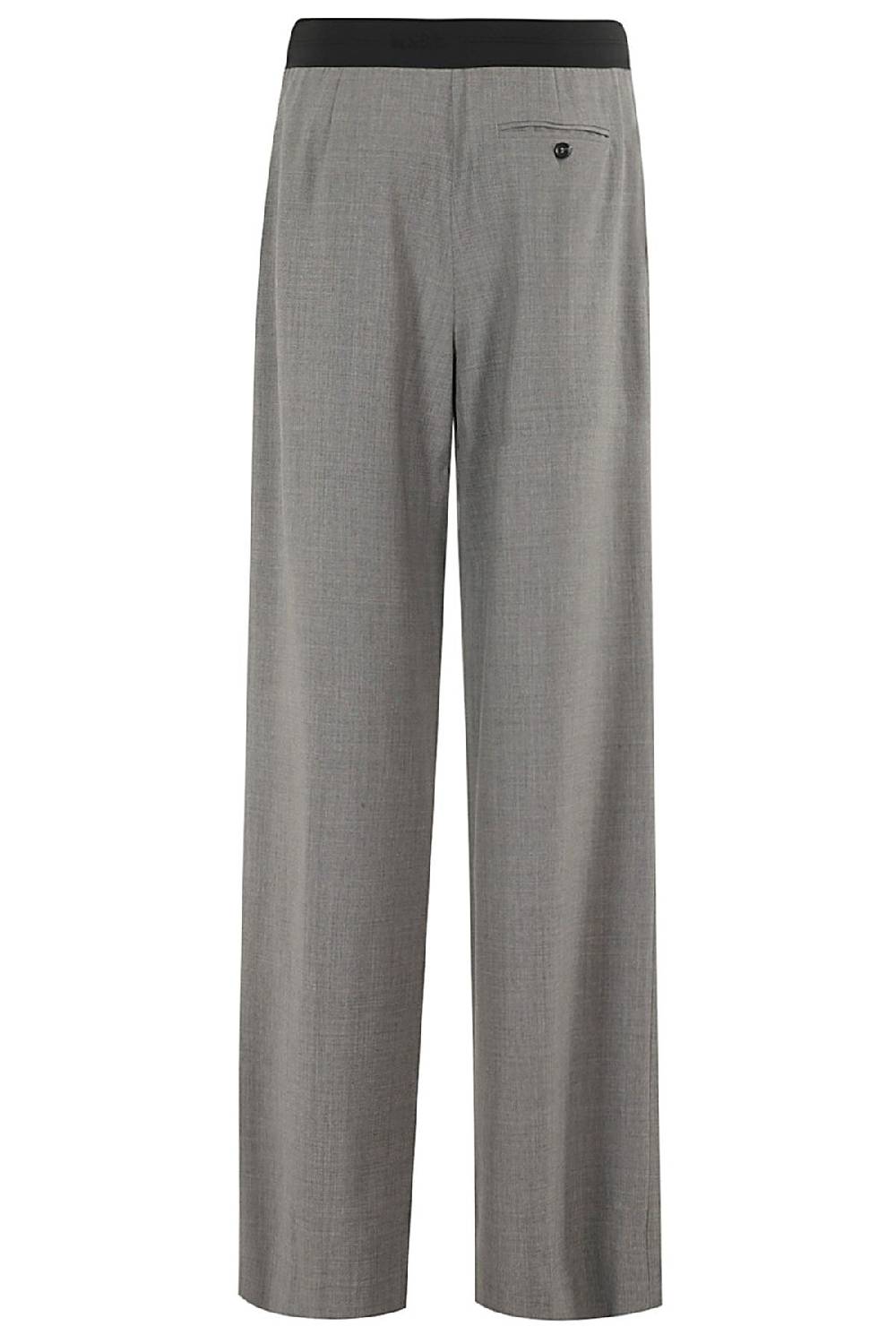 MSGM Pantalone Grigio Melange Negozio