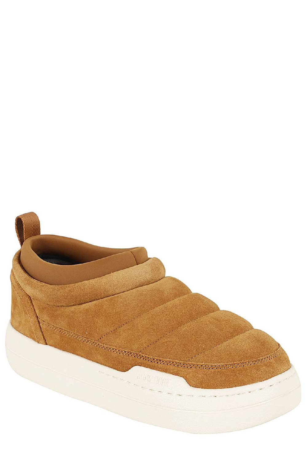 MOON BOOT Stivaletto Park Suede Cognac In Linea