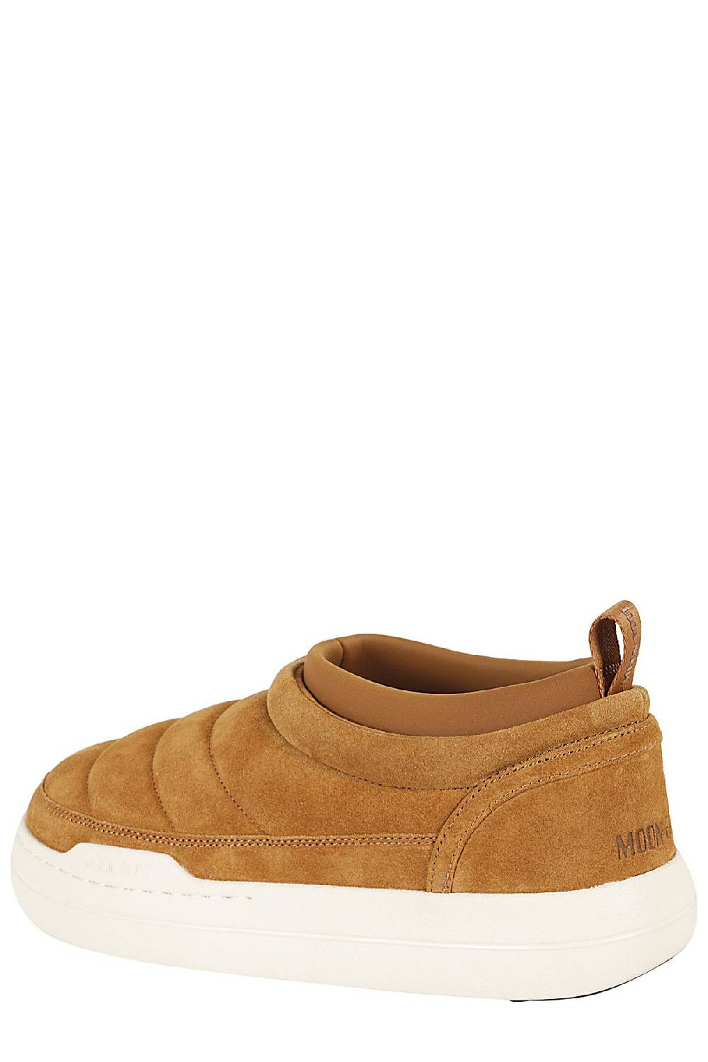 MOON BOOT Stivaletto Park Suede Cognac In Linea