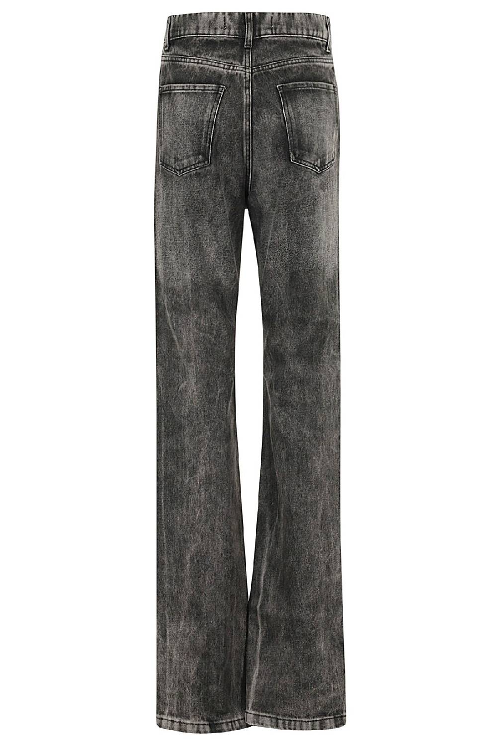 FEDERICA TOSI Jeans Straight Grigio Acquista Ora