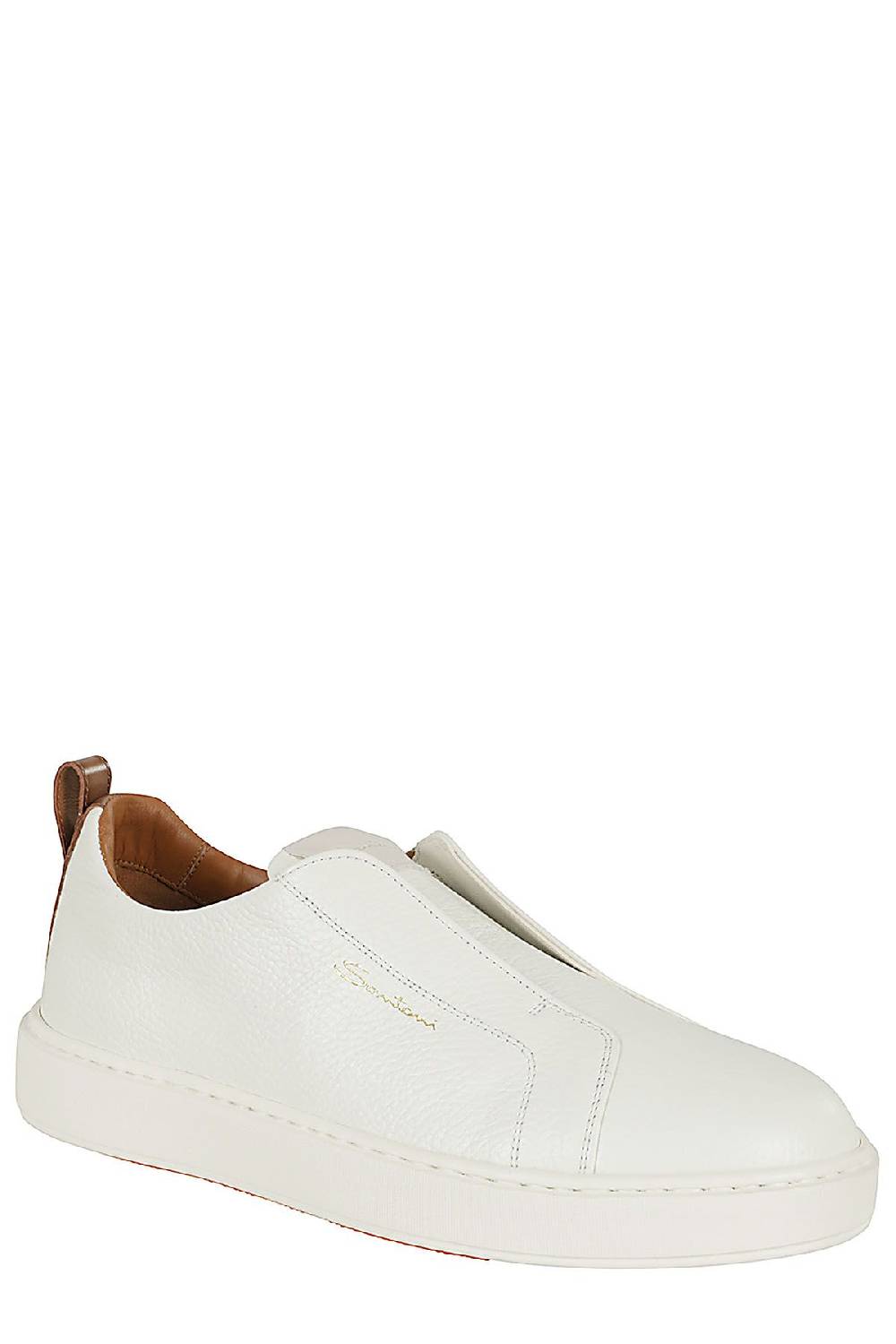 SANTONI Sneakers Victor 4 Bianche Sconto