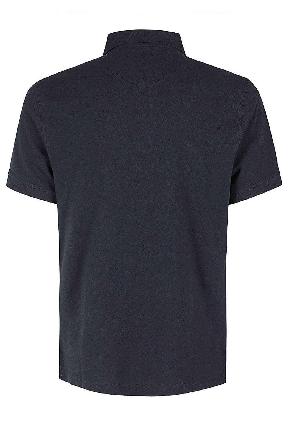 BARBOUR Polo Piquet Navy Blu Online
