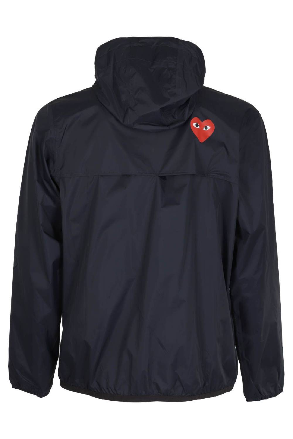 COMME DES GARCONS PLAY X K-WAY K-Way Hoodie Navy I Più Venduti