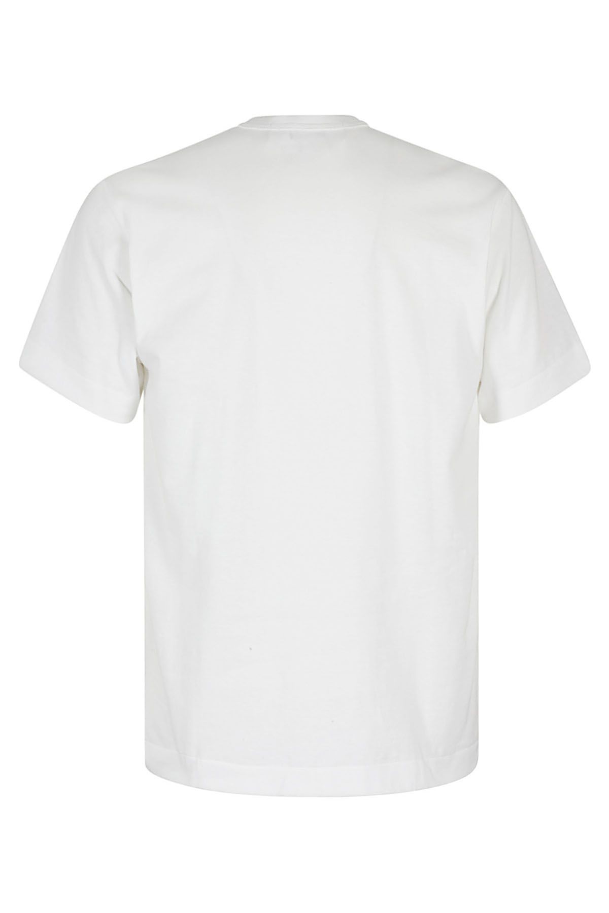 COMME DES GARCONS PLAY T-Shirt Bianca Novità