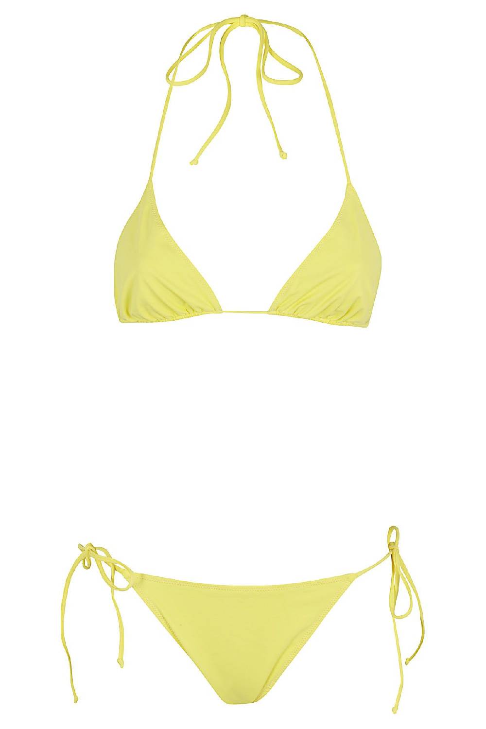 MC2 SAINT BARTH Bikini Top Double Giallo e Azzurro Offerte