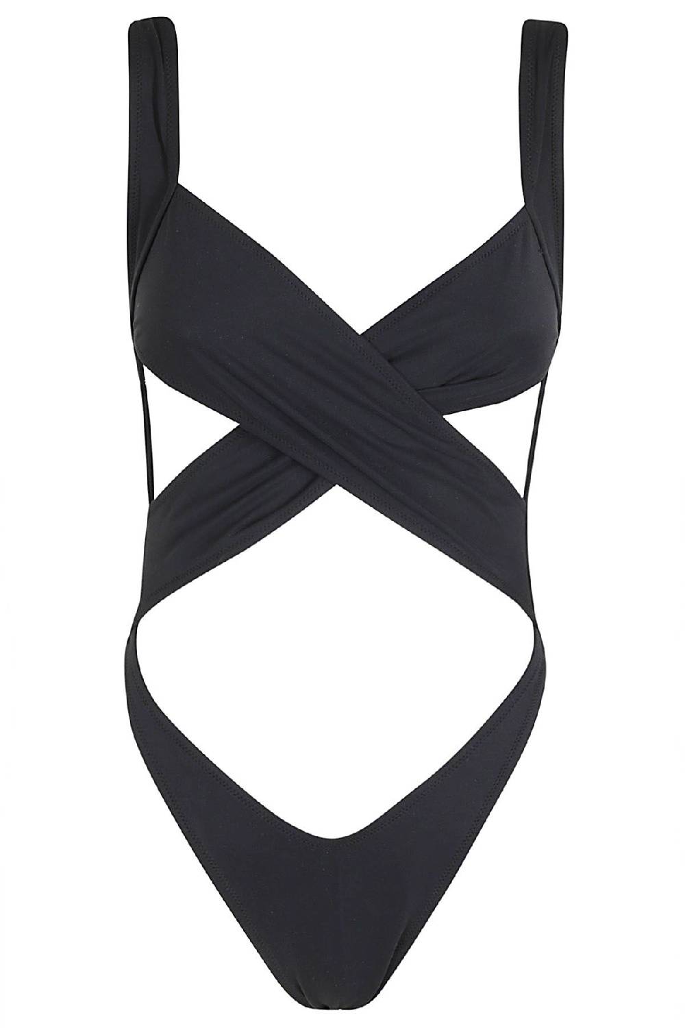 REINA OLGA Costume Intero Exotica Nero Saldi Di Fabbrica