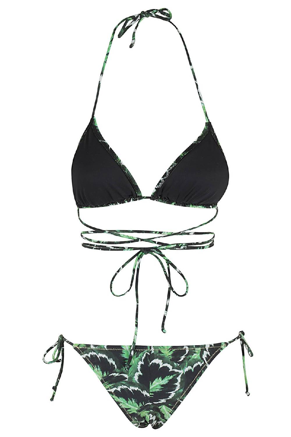 REINA OLGA Costume Bikini Leaf Vendite Flash