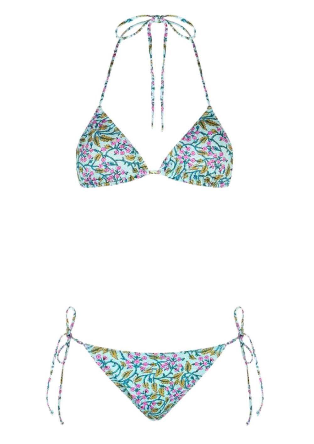MC2 SAINT BARTH Bikini Slip Dehli Flowers Pezzi Unici