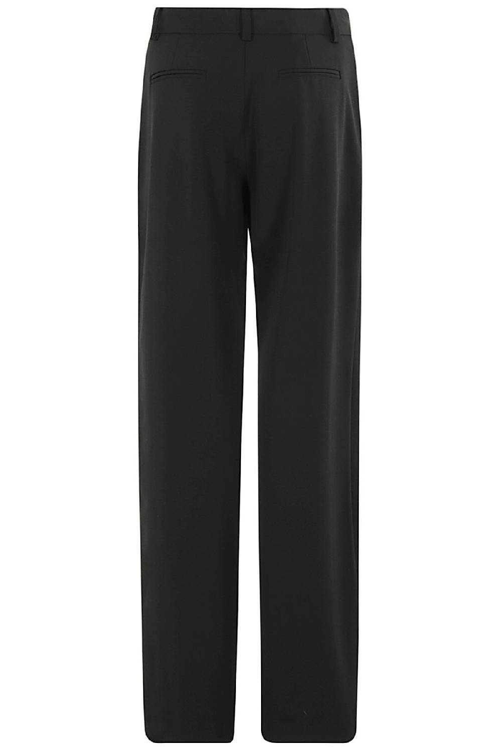FEDERICA TOSI Pantalone Doppia Cinta Nero Outlet