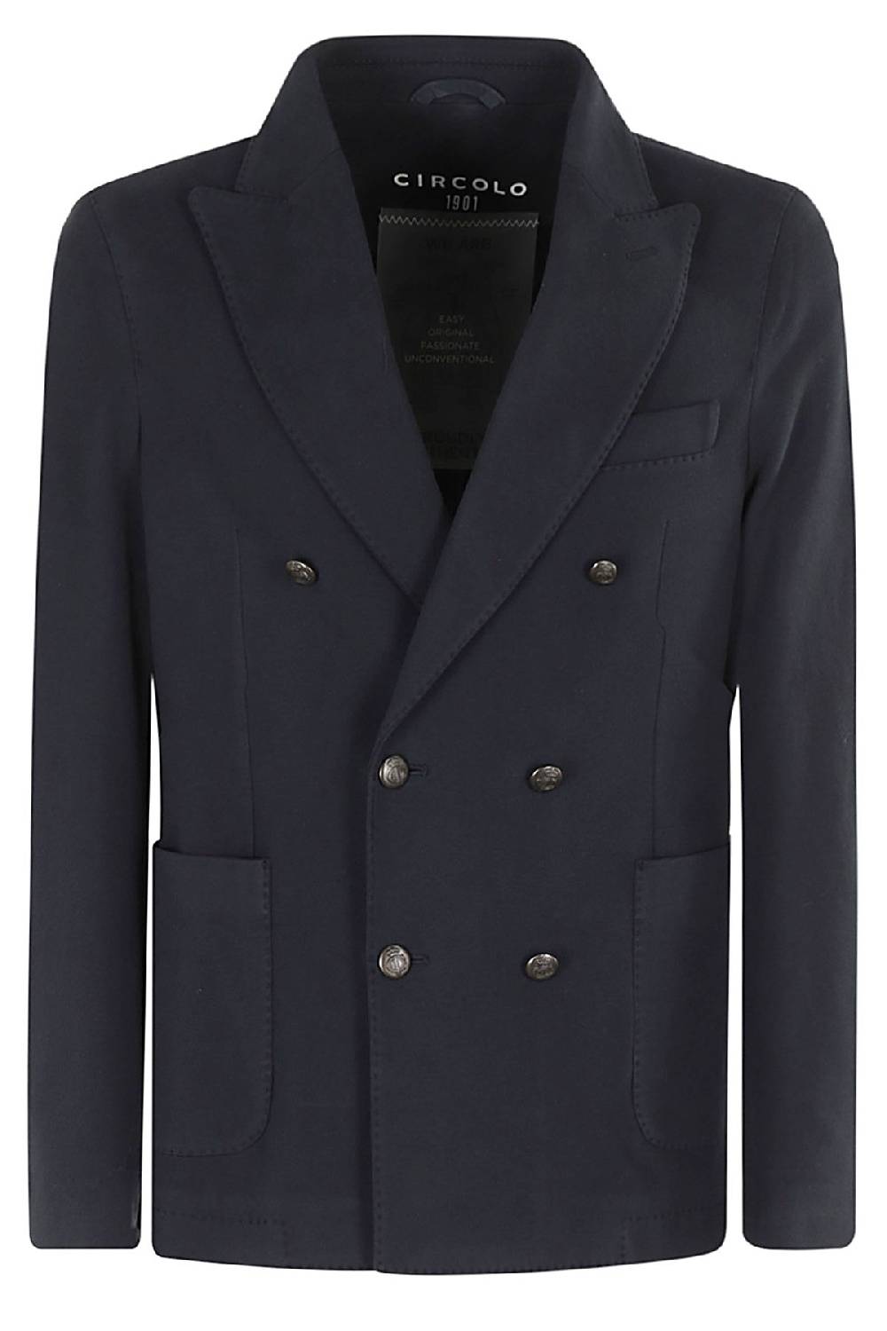 CIRCOLO 1901 Giacca Jersey Blu Vendita Economica