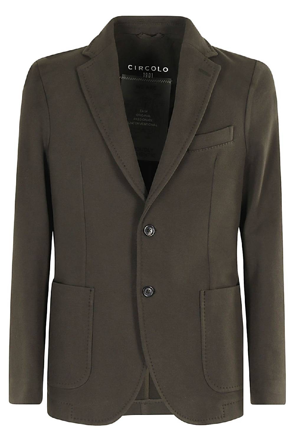 CIRCOLO 1901 Giacca Jersey Verde Saldi Di Fabbrica