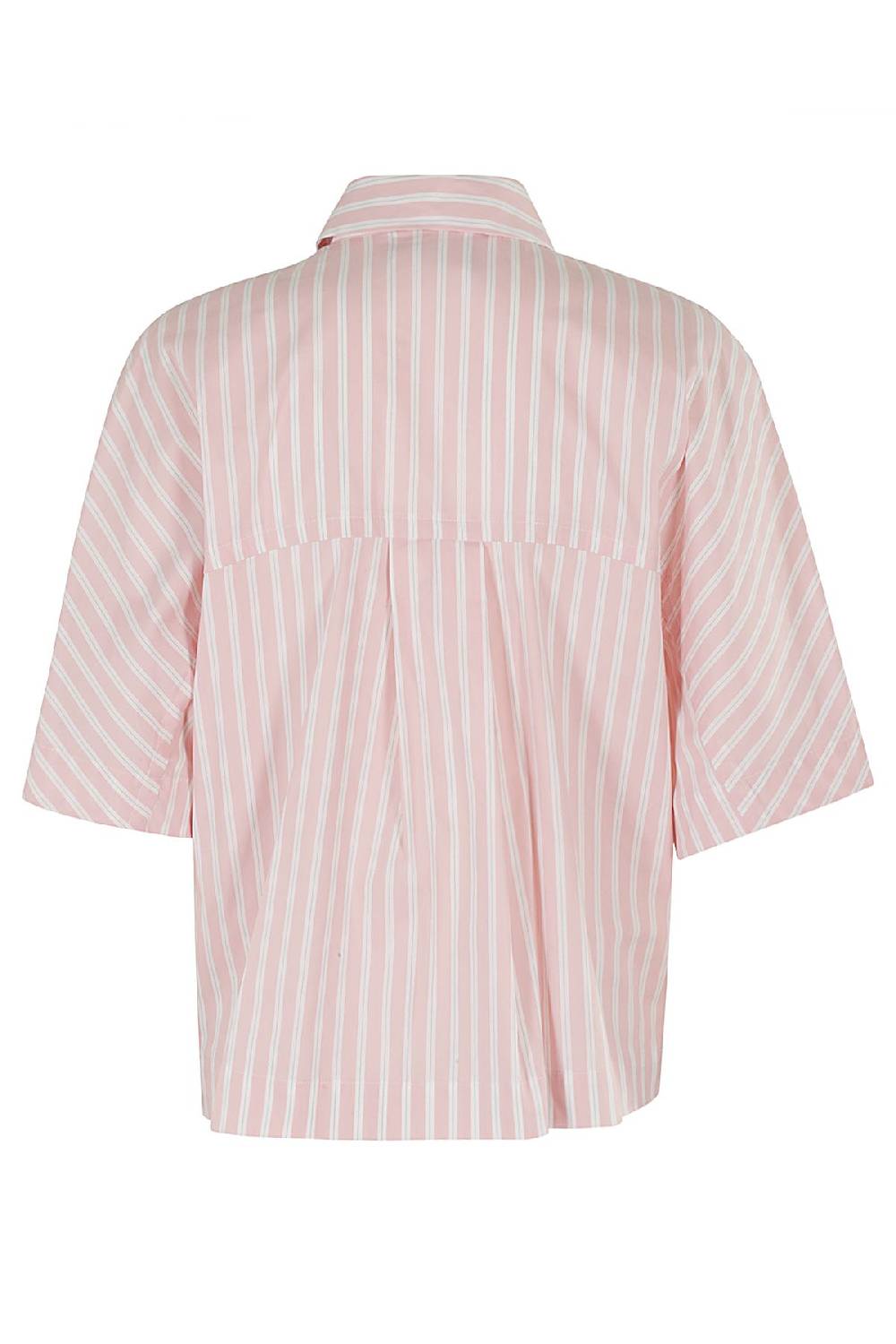 SEMI COUTURE Camicia Victoria Over Righe Rosa Qualità