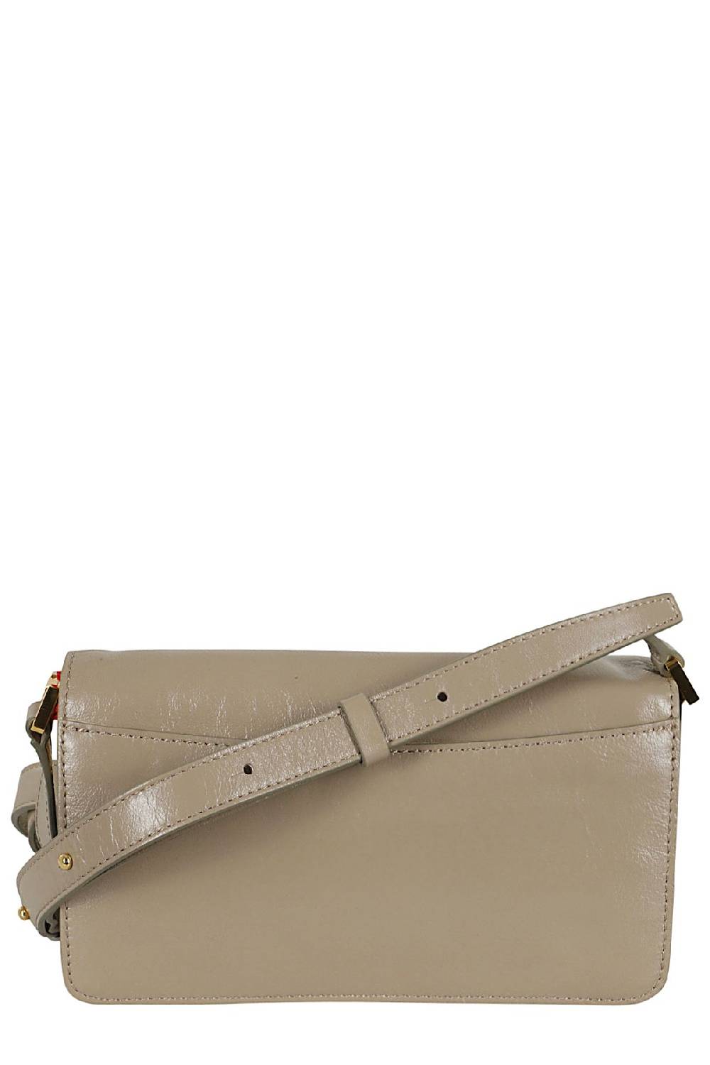 MARNI Borsa Trunk Soft East West Taupe Promozione
