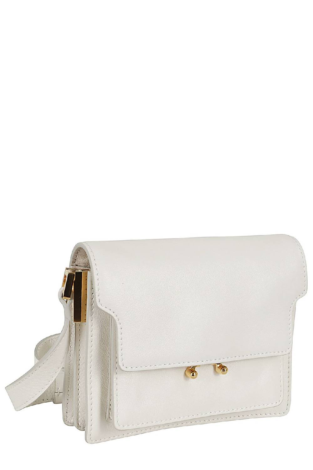 MARNI Borsa Trunk Soft Mini Bianca Spedizione Gratuita