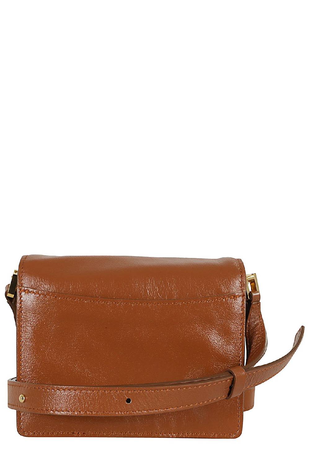 MARNI Borsa Trunk Soft Mini Marrone Pezzi Unici