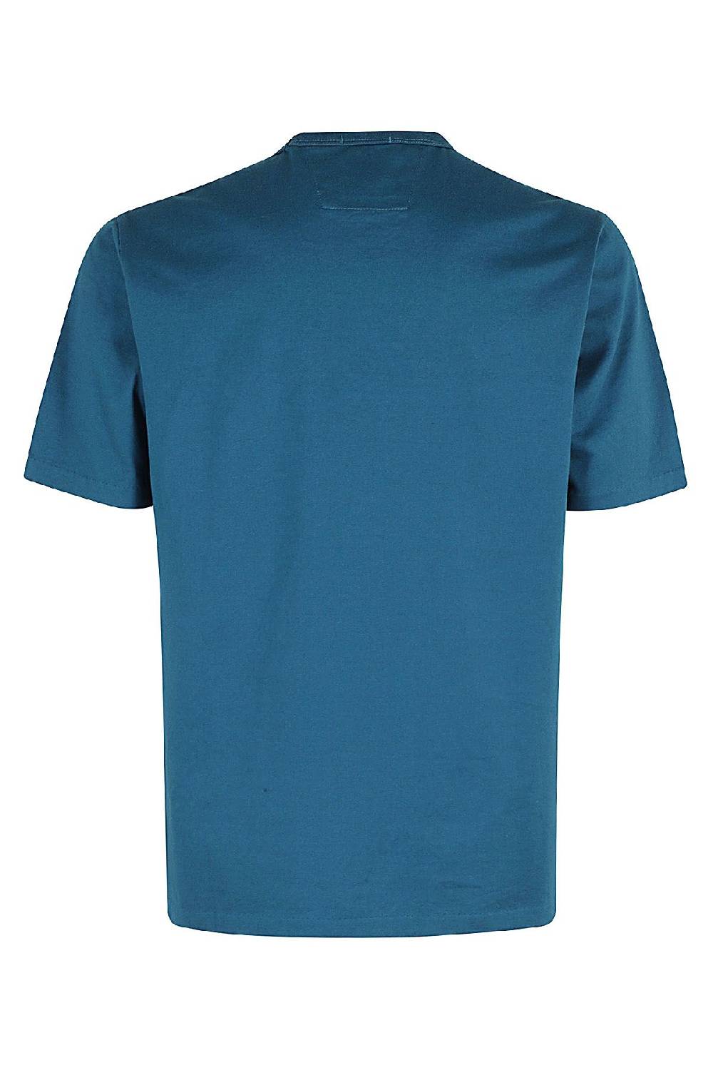 CP COMPANY T-shirt Twisted Pocket Blu Outlet