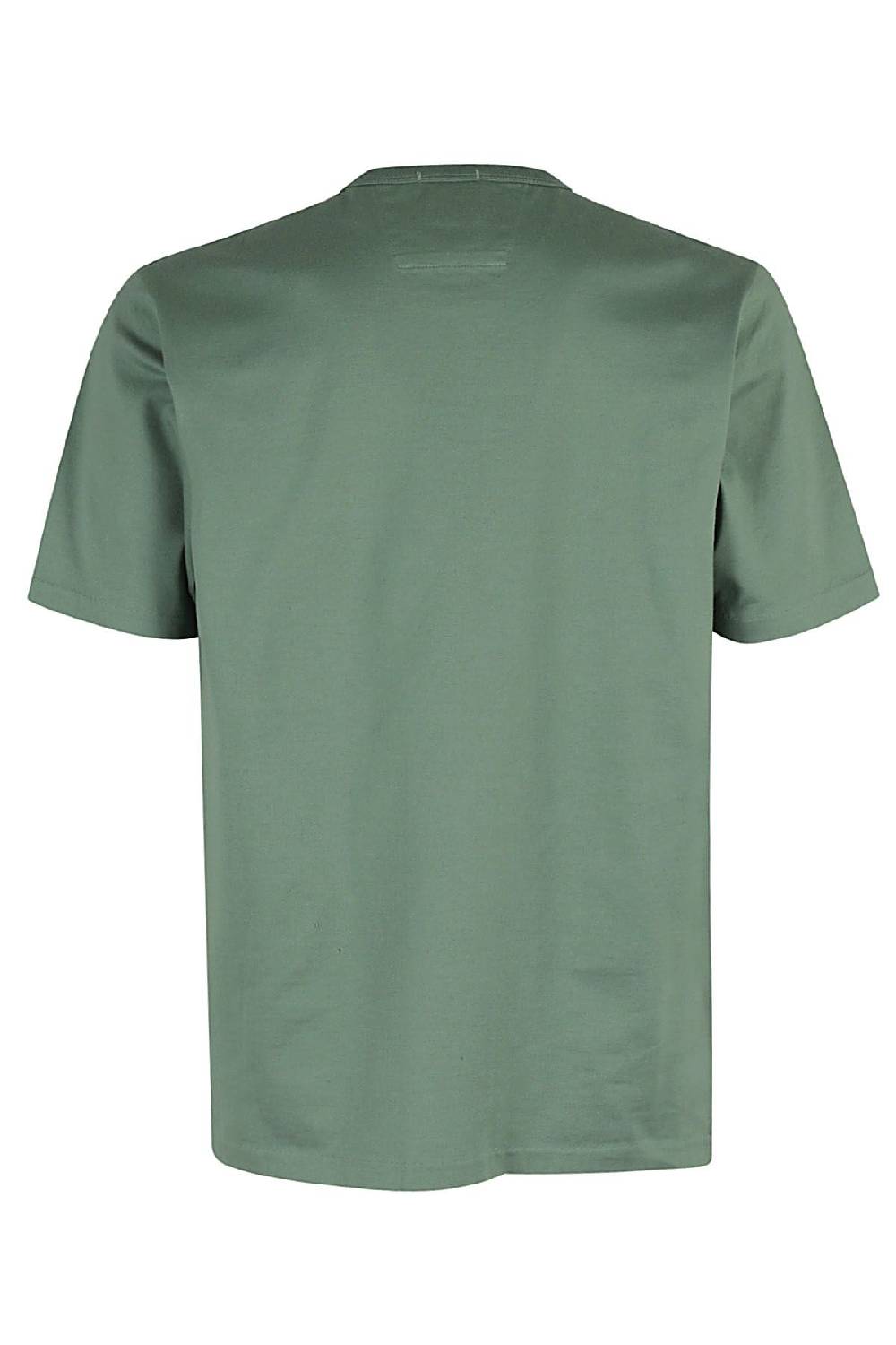 CP COMPANY T-shirt Twisted Pocket Verde In Vendita