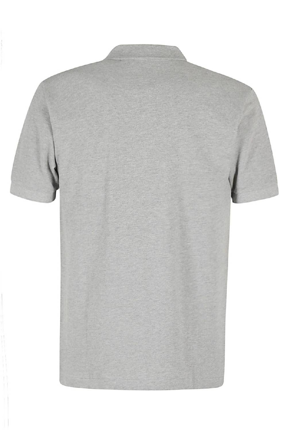 COMME DES GARCONS PLAY Polo Black Heart Grigia Offerta esclusiva
