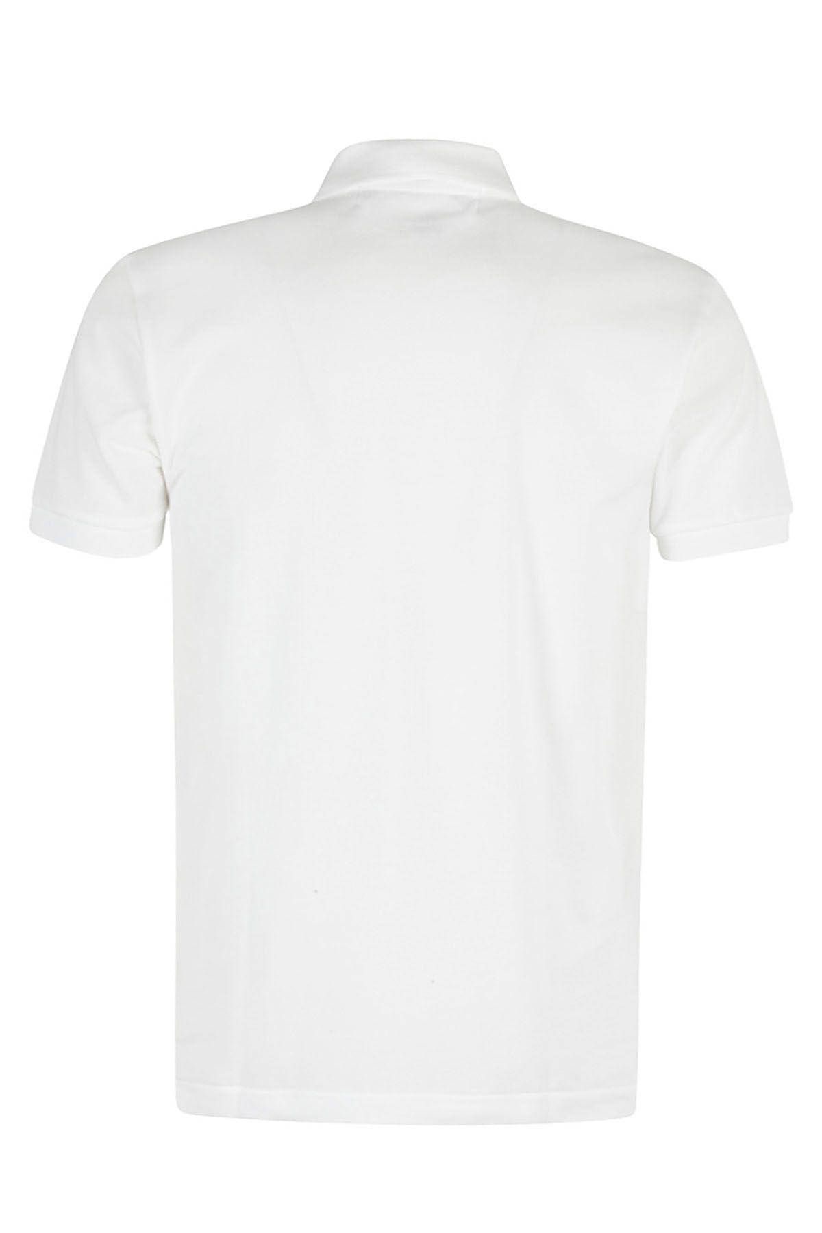 COMME DES GARCONS PLAY Polo Black Heart Bianca Vendite stagionali