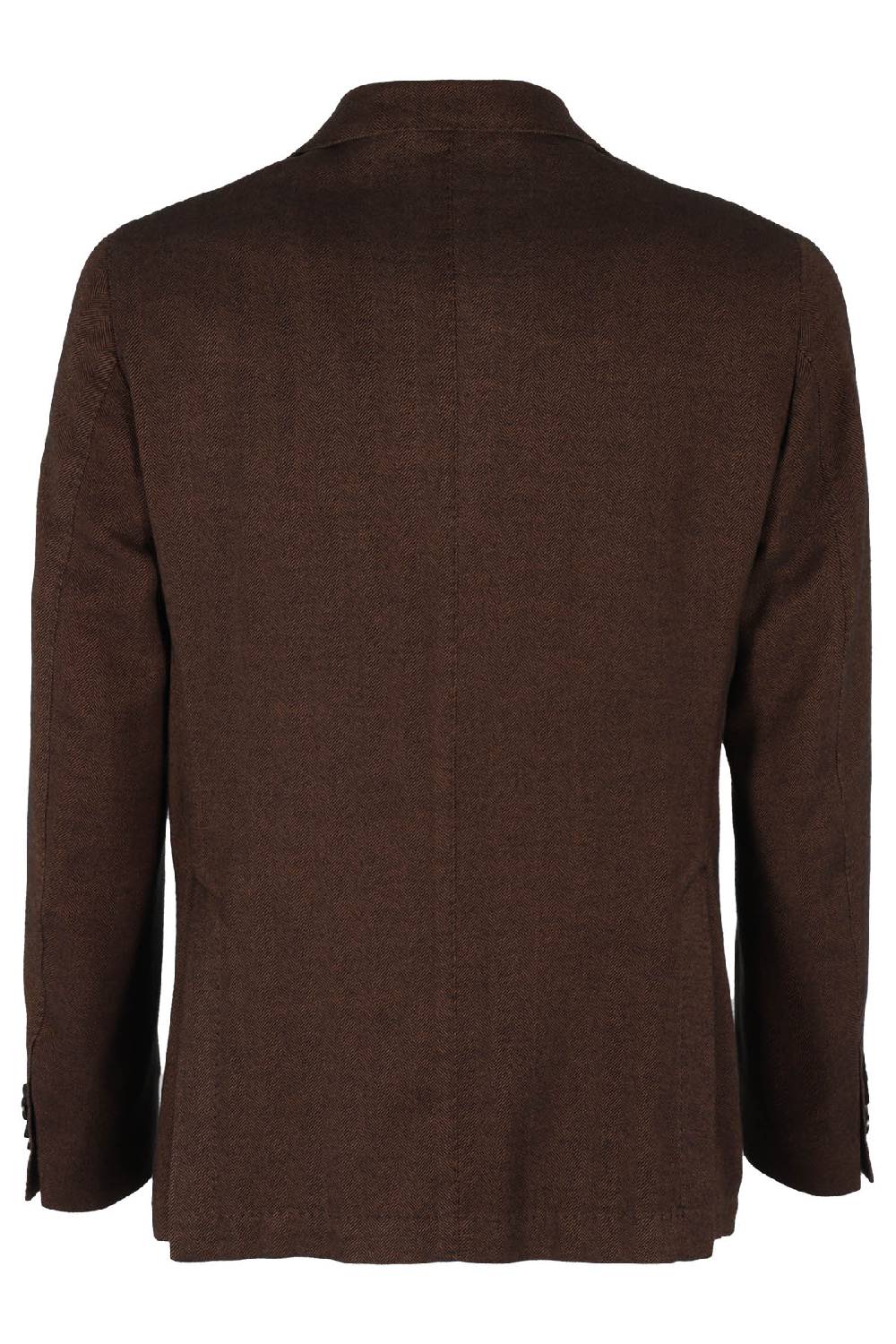 L.B.M. Giacca Blazer Marrone Spigato Sostegno trimestrale