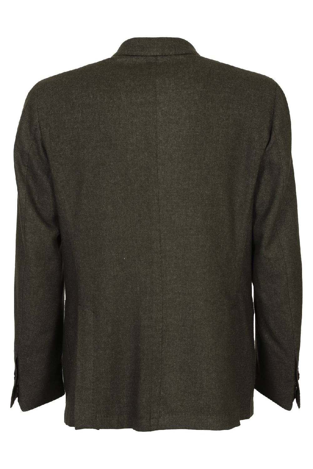 SANTANIELLO Giacca Lana Verde Super sconto
