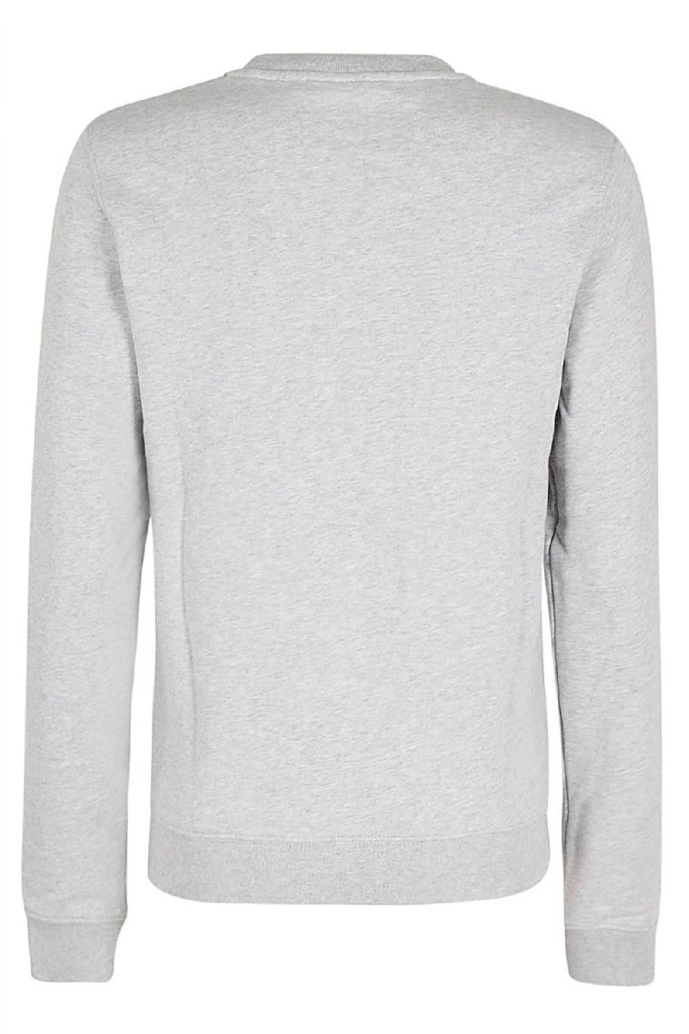 MAISON KITSUNE` FELPA REGULAR GRIGIA Pezzi Unici