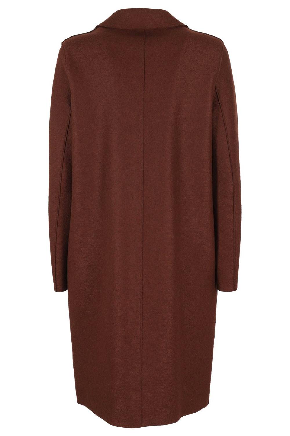 HARRIS WHARF LONDON Cappotto Over Lungo Cognac I Più Venduti