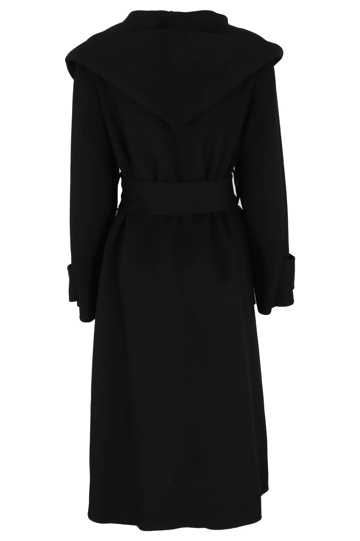 SEVENTY Cappotto Double Hand Nero In Saldo