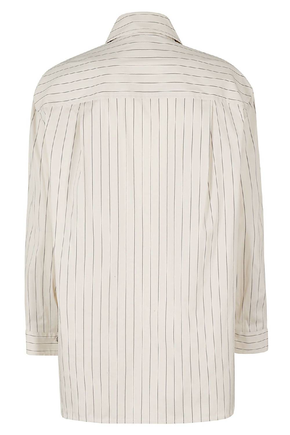 TELA Camicia Giangy Bast Righe Nude Moda