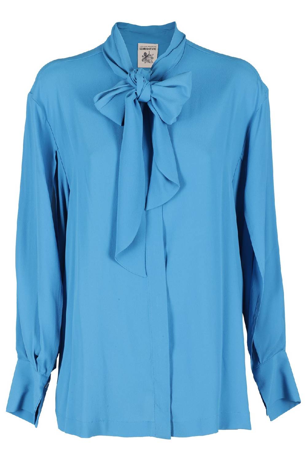 SEMI COUTURE Camicia Ina Blu Reale Negozio online di fabbrica