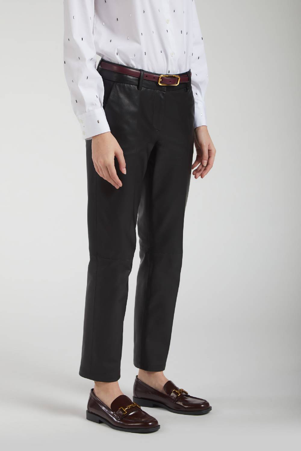 Piazza Sempione KIM Pantalone in nappa Outlet