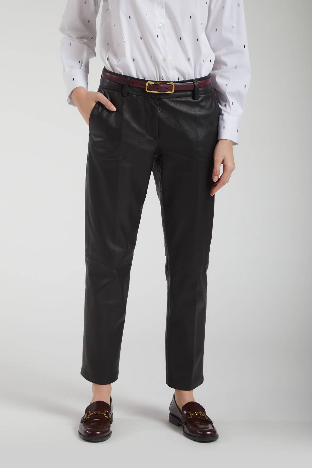 Piazza Sempione KIM Pantalone in nappa Outlet