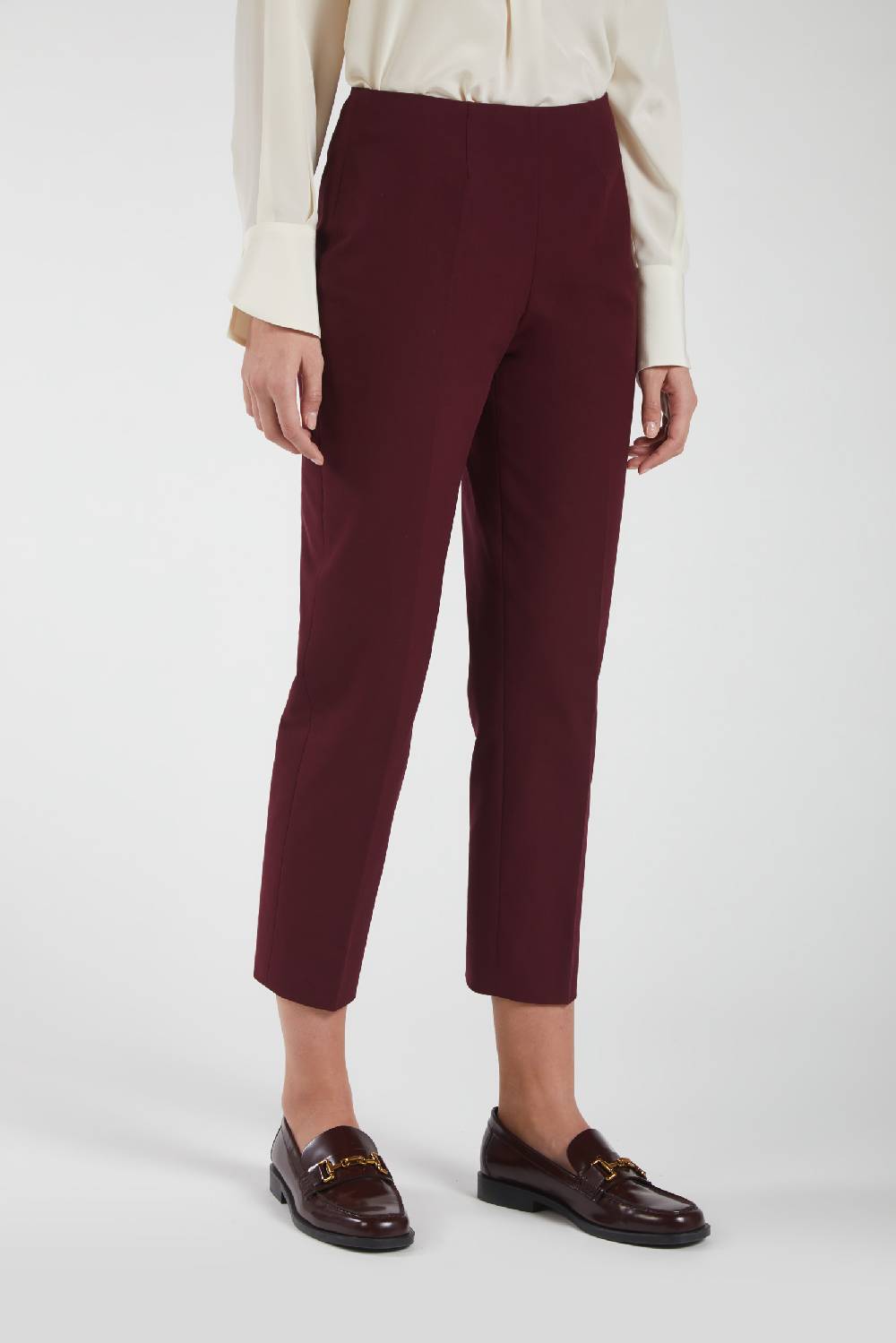 Piazza Sempione AUDREY Pantalone in cotone bielastico Saldi