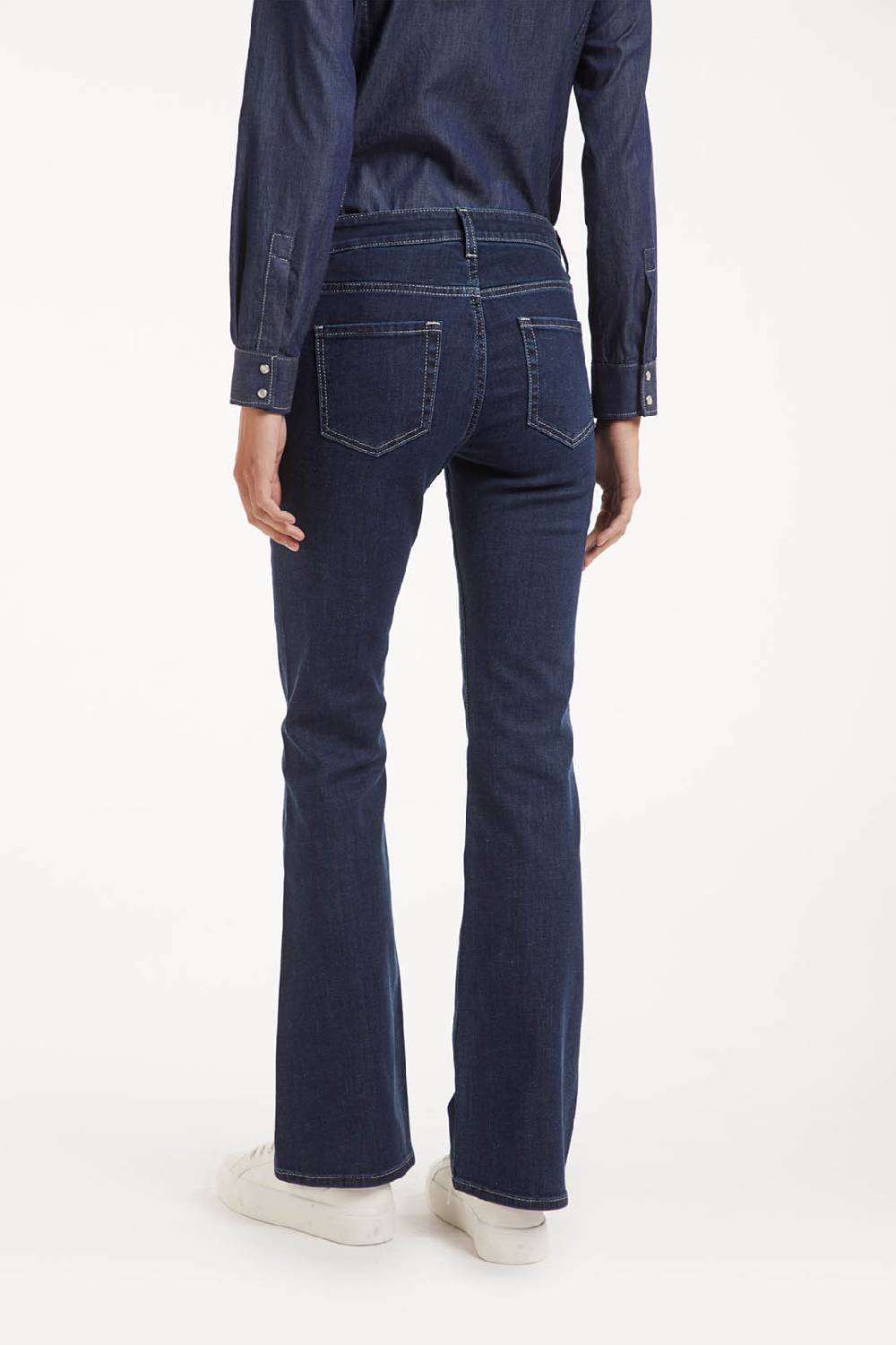 Piazza Sempione JENNIFER Pantalone in denim blu elasticizzato Vendite Flash